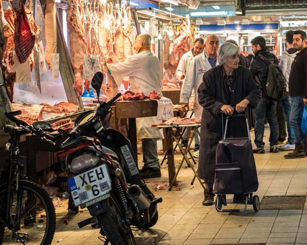 Marché Central Athènes